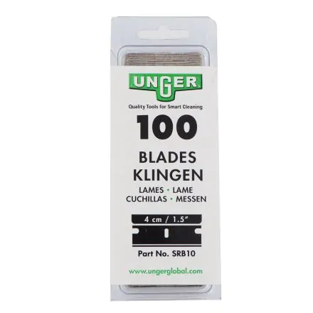 UNGER 100 Lames acier pour grattoir
