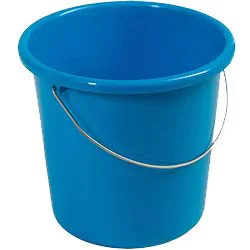 Seau plastique 5L bleu
