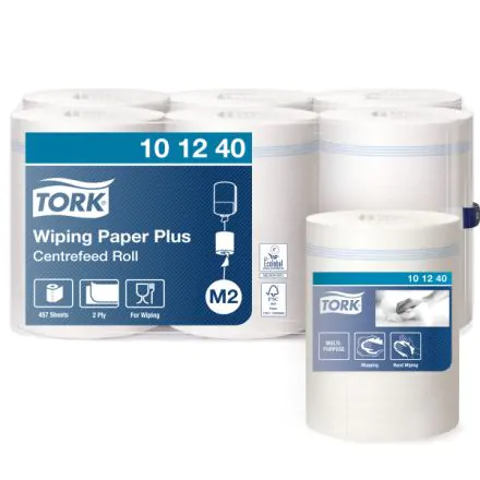 Toussaint, TORK 6 BOBINES WIPER 420 BLANC