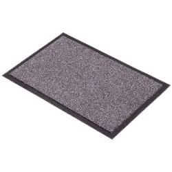 Toussaint, Tapis d'accueil blanc/noir 40X60cm vinyl