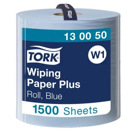 TORK W1 Bobine essuyage 2plis bleu
