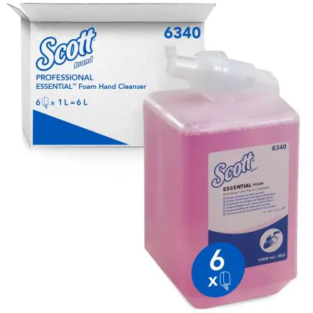 Kimberly-Clark Mousse lavante Scott 6x1L