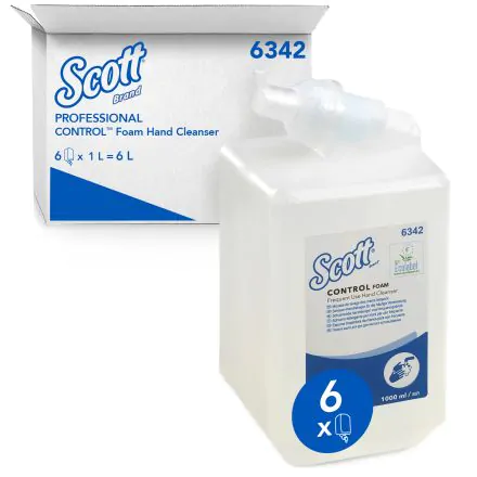Kimberly-Clark 6x1L Mousse lavante Scott control