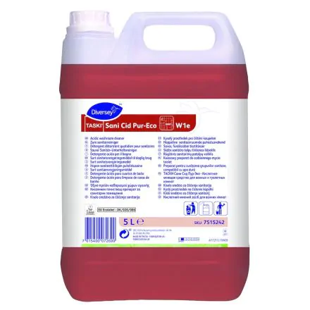 DIVERSEY TASKI Sani Cid Pur Eco Détergent détartrant  5L