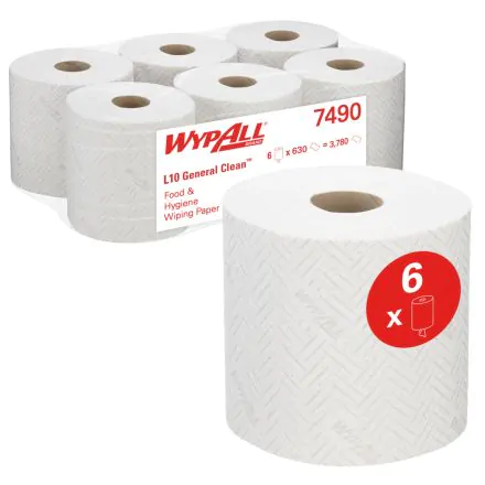 Kimberly-Clark  6 bobines Wypall L10 Extra