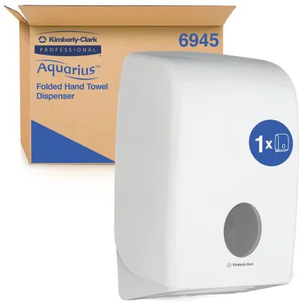 Kimberly-Clark  Distrib. essuie-mains blanc