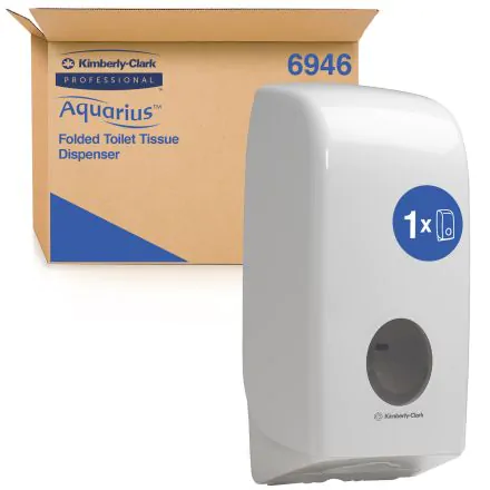 Kimberly-Clark Distrib. Aquarius papier hygienique blanc