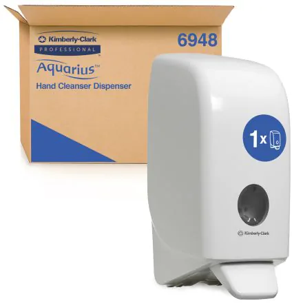 Kimberly-Clark  Distrib. Aquarius 1L blanc