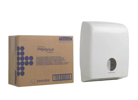 Kimberly-Clark Distrib. Aquarius papier hygienique plie
