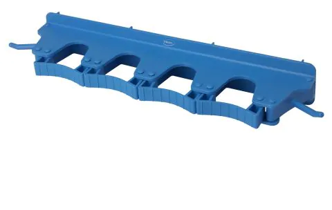 VIKAN Support mural 4-6 attaches bleu 393mm