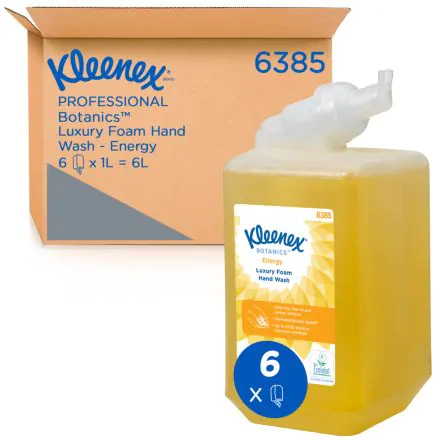Kimberly-Clark 6x1L Kleenex Mousse lavante Luxury