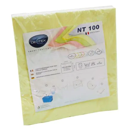 DECITEX NT100 lavettes Infinite jaunes 10 pc
