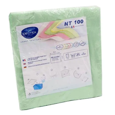 DECITEX NT100 lavettes Infinite vertes 10 pc