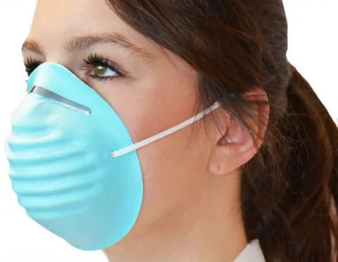 HOPEN 50 masques coquille bleu