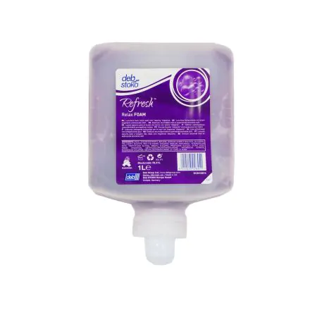 DEB Relax Foam Wash 6x1L