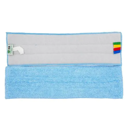 ICA  Frange micro bleu 40 cm velcro