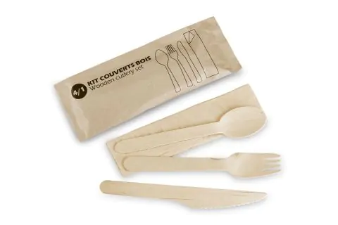 ALPHAFORM 500 Kits papier 4 couverts