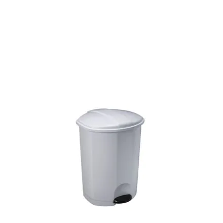 MEDIAL INTERNATIONAL Poubelle polypropylene 7L blanche
