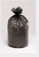 SPHERE 5x20 sacs a dechets 130L noir