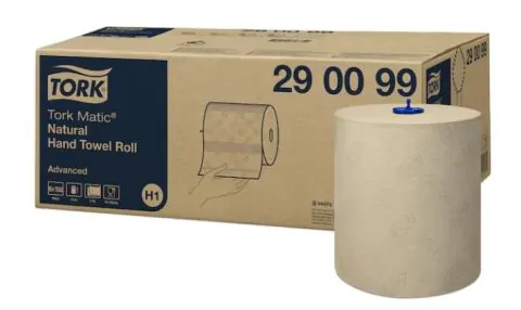 TORK H1 - 6 rlx essuie-mains naturel 2plis pour distrib. H1