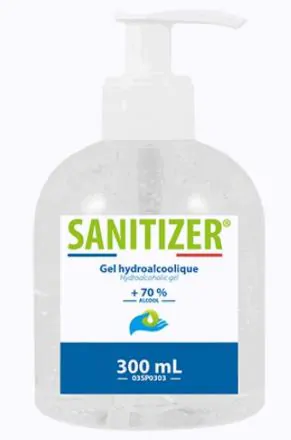 MP HYGIENE 6x300ml Sanitizer gel hydroalcoolique flacon pompe