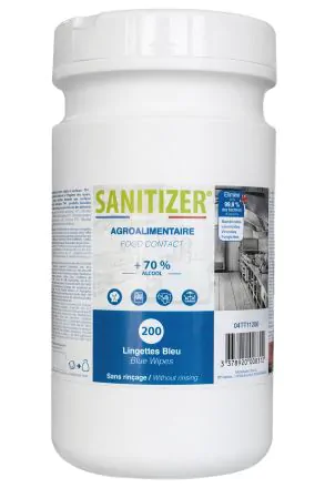 MP HYGIENE Sanitizer 200 lingettes desinfectantes