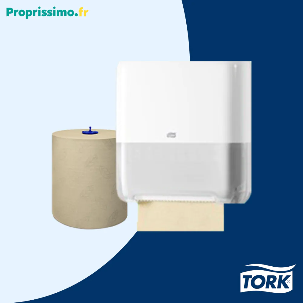 Découvrez le nouveau Tork Matic® Essuie-mains rouleau doux naturel